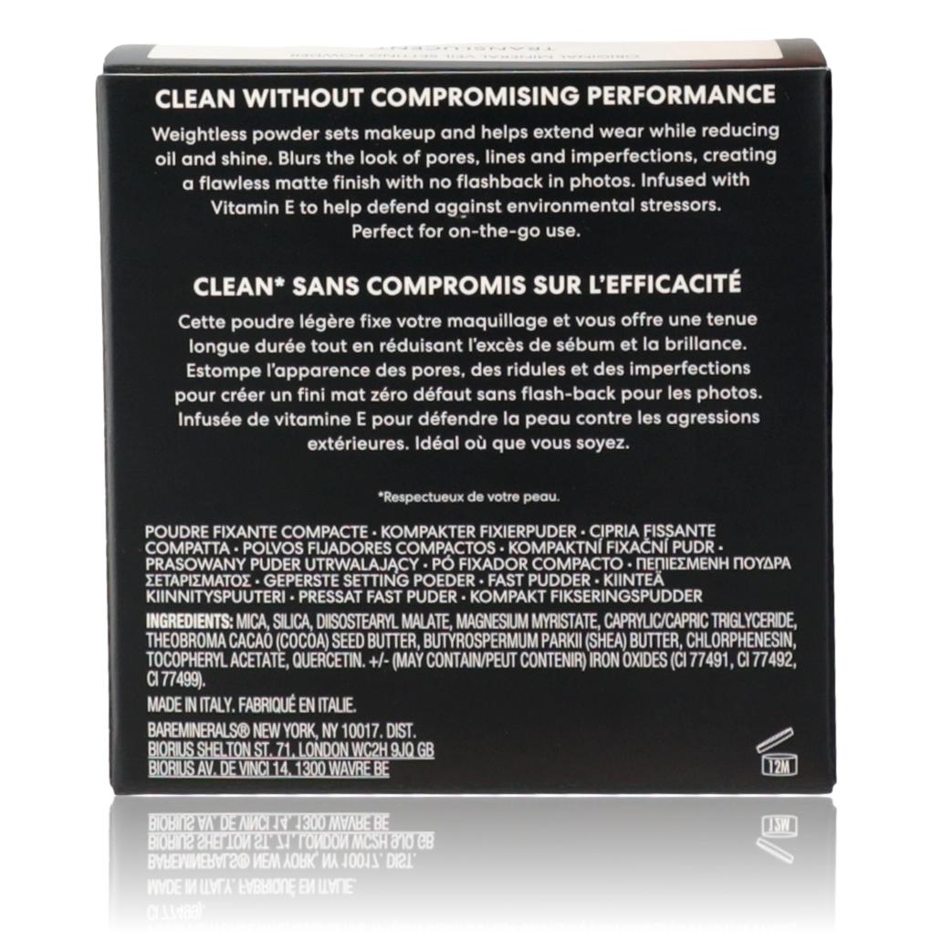 Bare Minerals Original Mineral Veil, 0.3oz Pressed Setting Powder - Translucent
