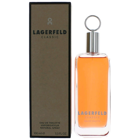 Lagerfeld Classic by Karl Lagerfeld, 3.3 oz EDT Spray for Men
