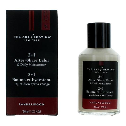 The Art of Shaving Sandalwood, 3.3oz 2-in-1 After Shave Balm & Daily Moisturizer