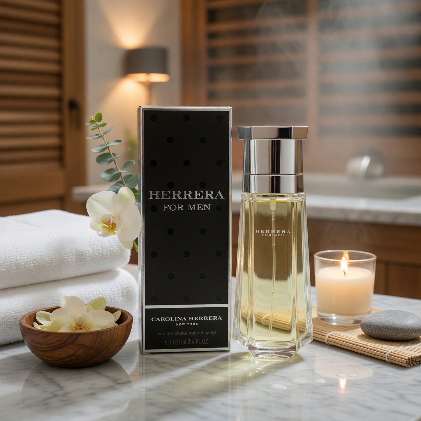 Herrera by Carolina Herrera, 3.4 oz EDT Spray for Men