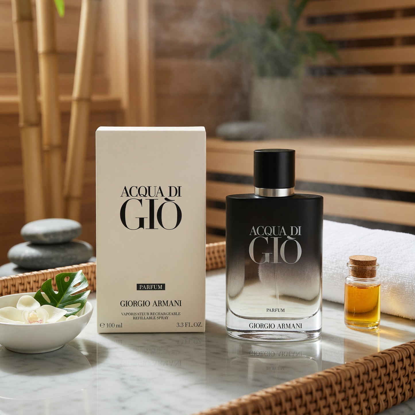 Acqua di Gio by Giorgio Armani, 3.3 oz Parfum Spray for Men