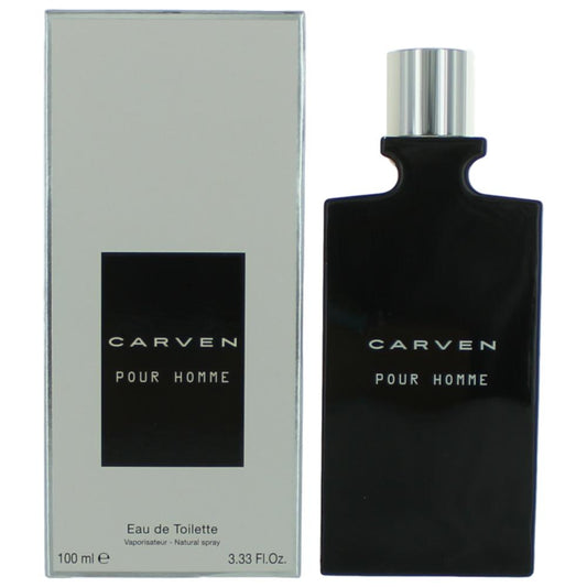 Carven Pour Homme by Carven, 3.3 oz EDT Spray for Men