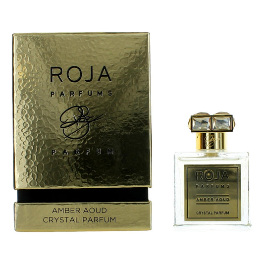 Amber Aoud by Roja Parfums, 3.4 oz Crystal Parfum Spray Unisex