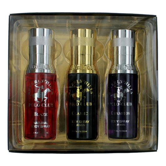 BHPC Body Spray Collection by Beverly Hills Polo Club, 3 Piece Set men