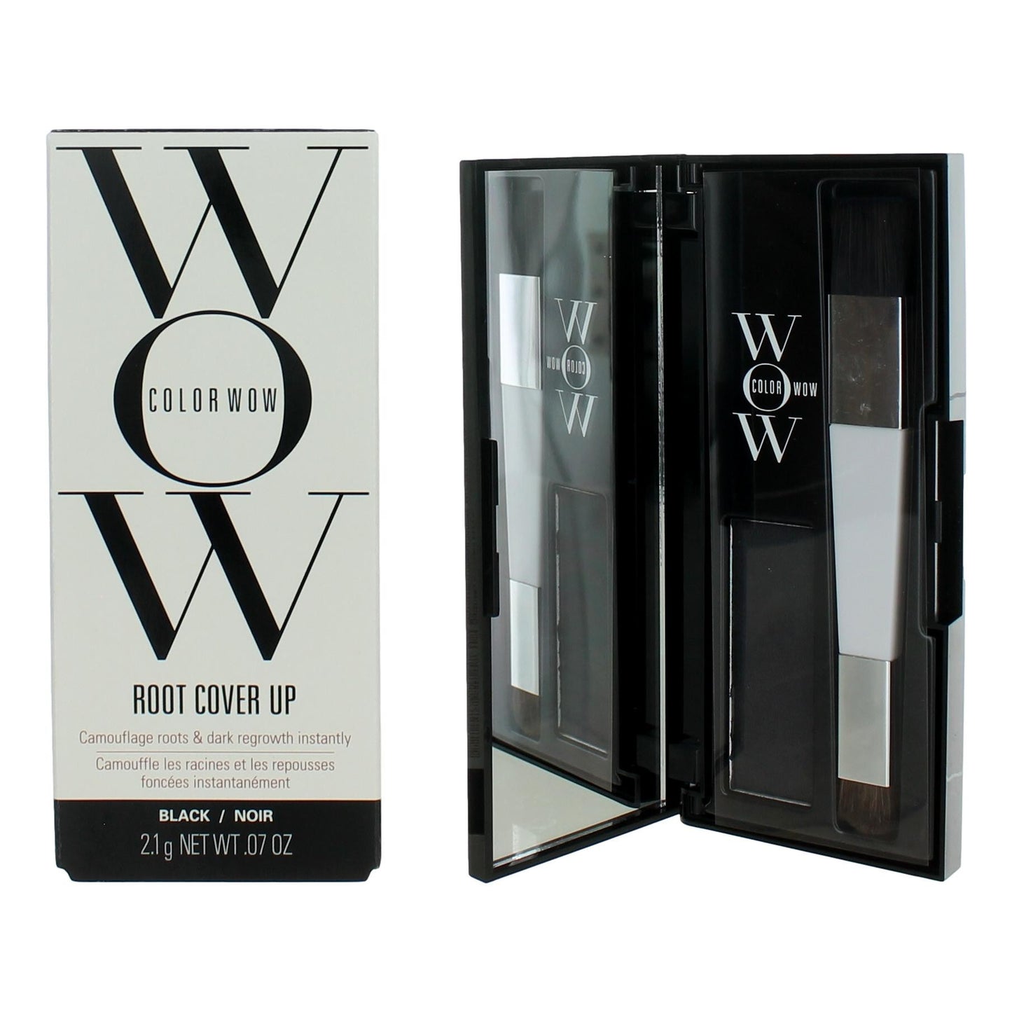 Color Wow Root Cover Up by Color Wow, .07oz Root Coverup Powder - Black - Black