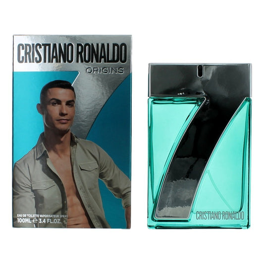 CR7 Origins by Cristiano Ronaldo, 3.4 oz EDT Spray for Men