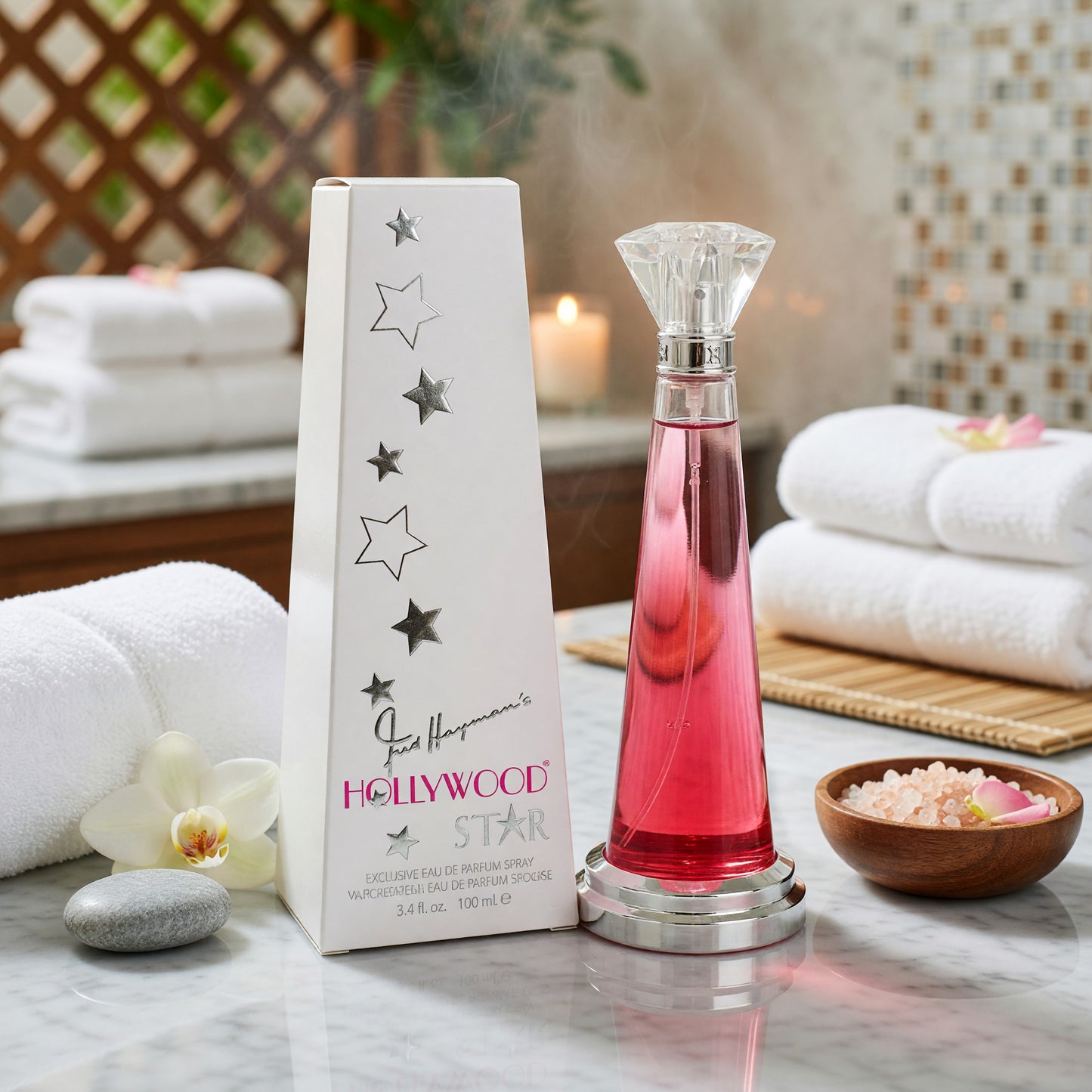 Hollywood Star by Fred Hayman, 3.4 oz Exquisite EDP Spray for Women