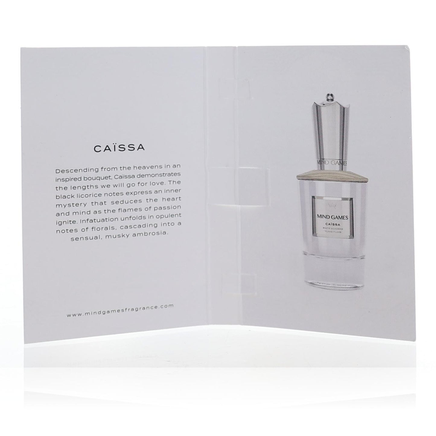 Caissa by Mind Games, 0.06 oz Extrait De Parfum for Unisex Sample