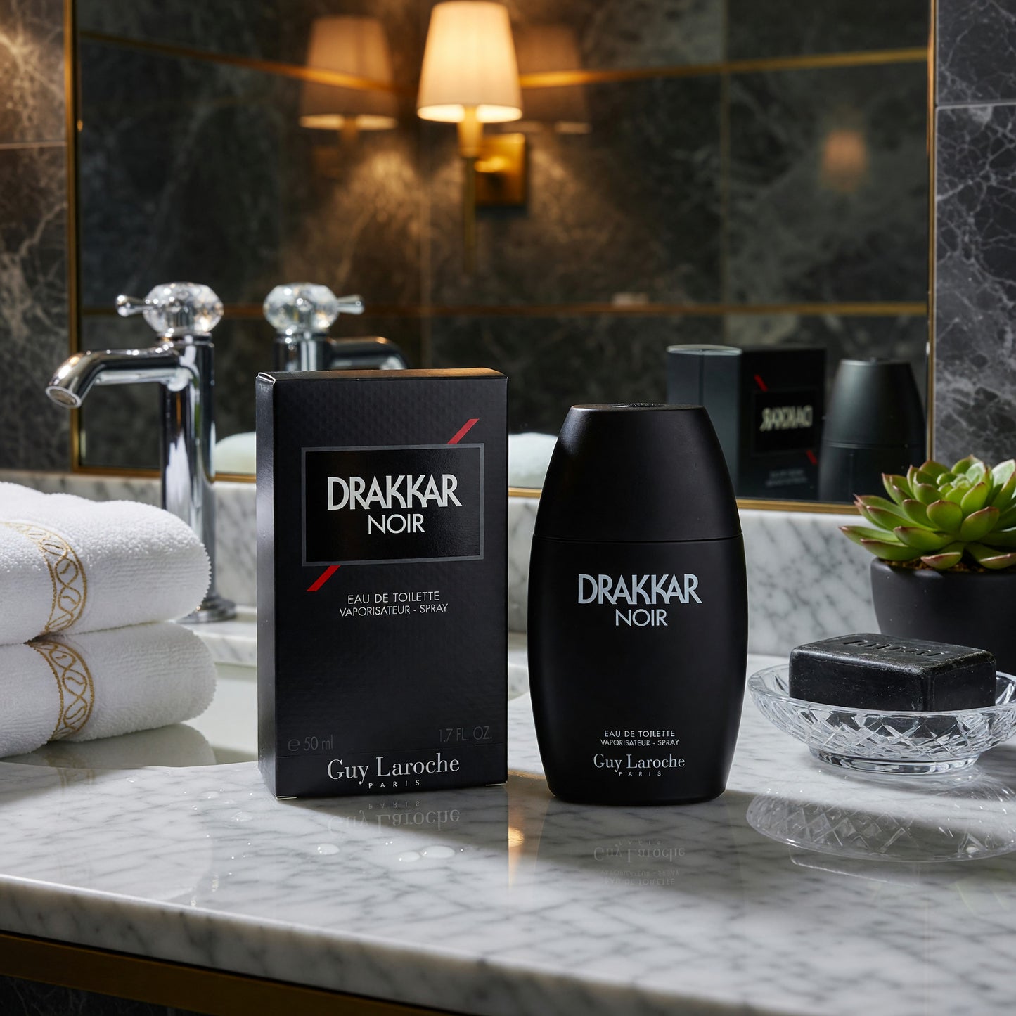 Drakkar Noir by Guy Laroche, 1.7 oz EDT Spray for Men