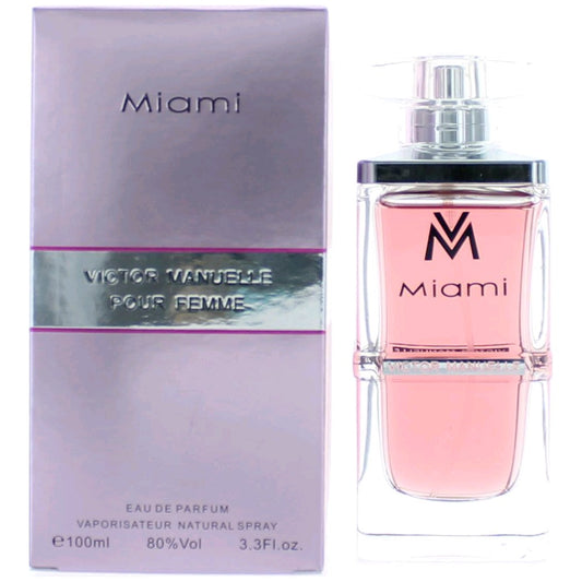 Victor Manuelle Miami by Victor Manuelle, 3.3 oz EDP Spray for Women