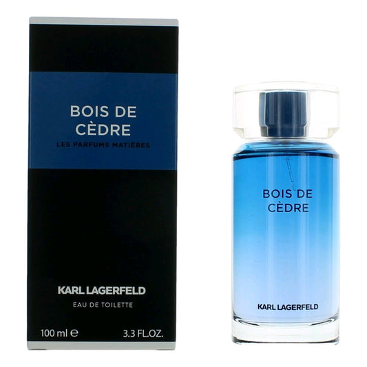 Bois De Cedre by Karl Lagerfeld, 3.3 oz EDT Spray for Men