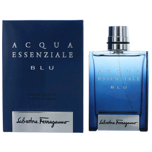 Acqua Essenziale BLU by Salvatore Ferragamo, 3.4 oz EDT Spray for Men