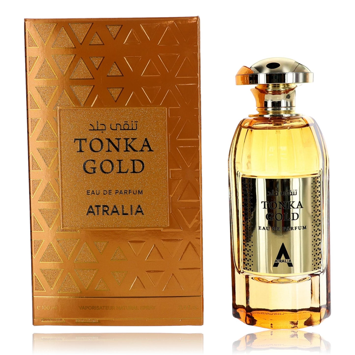 Tonka Gold by Atralia, 3.4 oz EDP Spray for Unisex