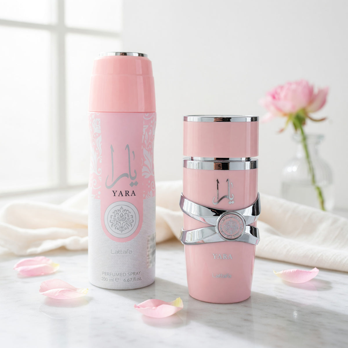 Yara by Lattafa, 2 Piece Gift Set for Women