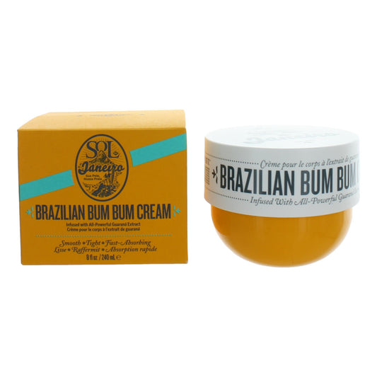 Brazilian Bum Bum Cream by Sol De Janeiro, 8 oz Body Cream