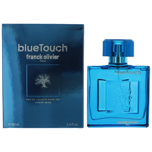 Blue Touch by Franck Olivier, 3.4 oz EDT Spray for Men