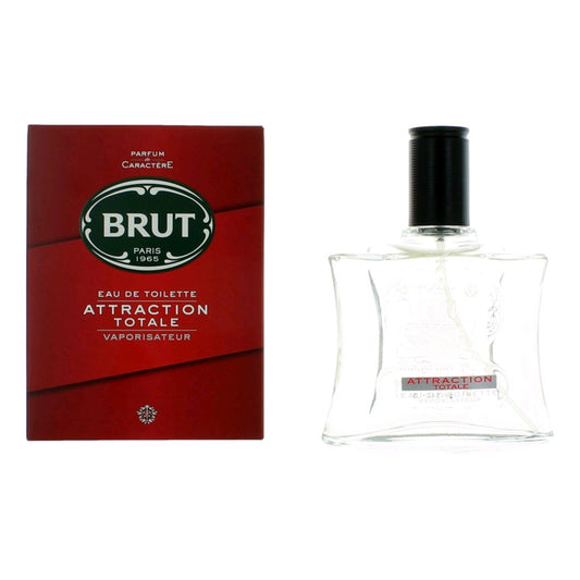 Brut Attraction Totale by Brut, 3.4 oz EDT Spray for Men