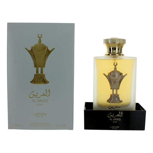 Al Areeq Gold by Lattafa, 3.4 oz EDP Spray for Unisex