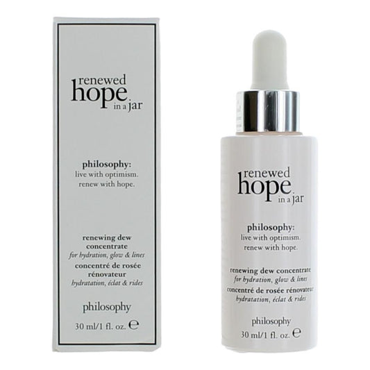 Renewed Hope in a Jar by Philosophy, 1oz Renewing Dew Concentrate for Unisex