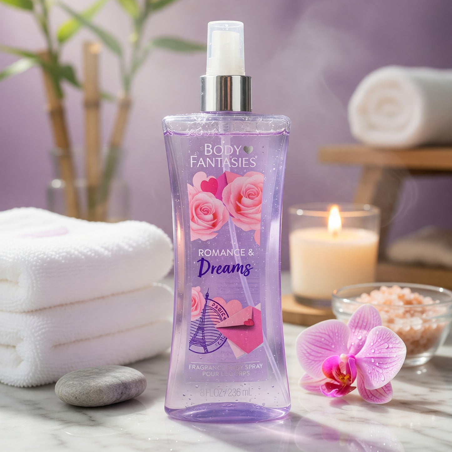 Romance & Dreams by Body Fantasies, 8oz Fragrance Body Spray women