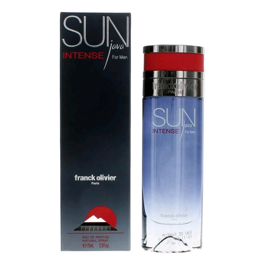 Sun Java Intense by Franck Olivier, 2.5 oz EDP Spray for Men