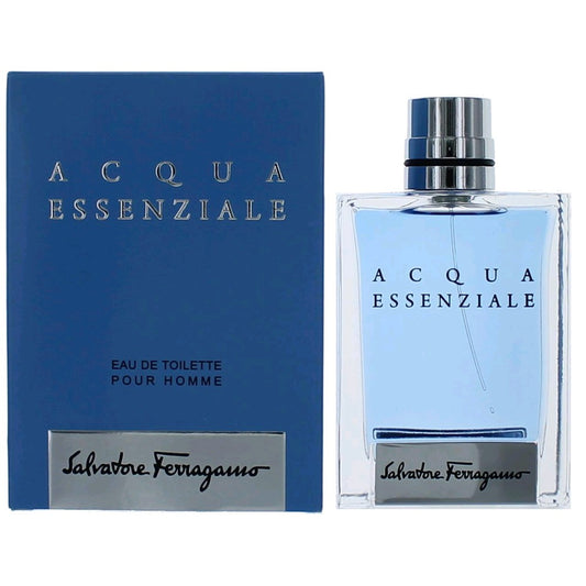 Acqua Essenziale by Salvatore Ferragamo, 3.4 oz EDT Spray for Men