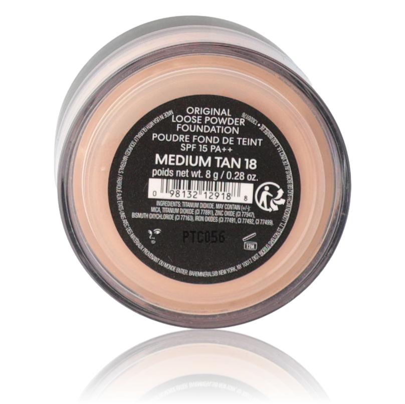 Bare Minerals Loose Powder Foundation .28 Powder Foundation SPF 15 - Medium Tan 18