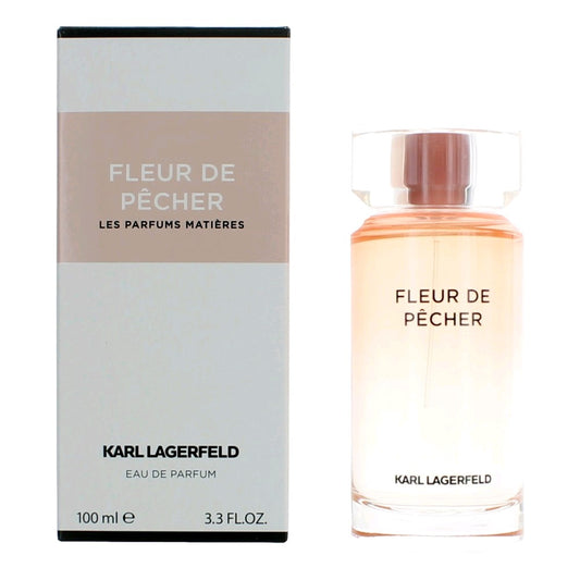 Fleur De Pecher by Karl Lagerfeld, 3.3 oz EDP Spray for Women