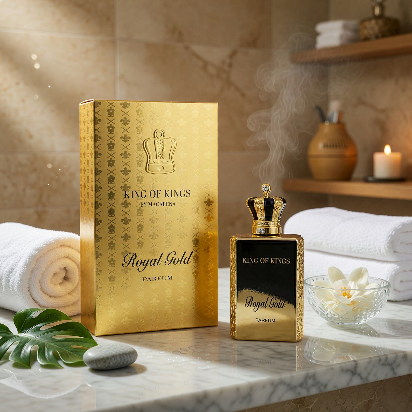 Royal Gold by King of Kings, 3.4 oz Parfum Spray for Unisex