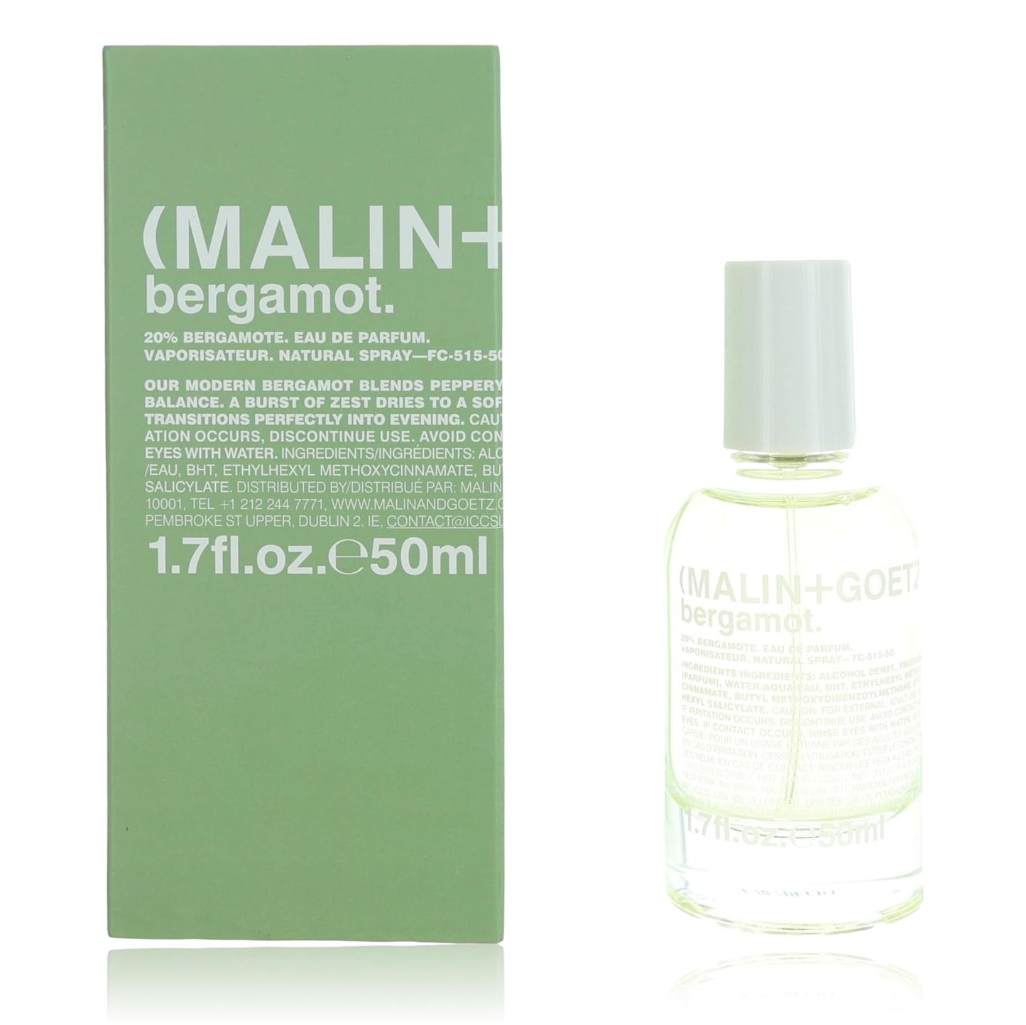 Malin & Goetz Bergamot by Malin & Goetz, 1.7 oz EDP Spray for Unisex
