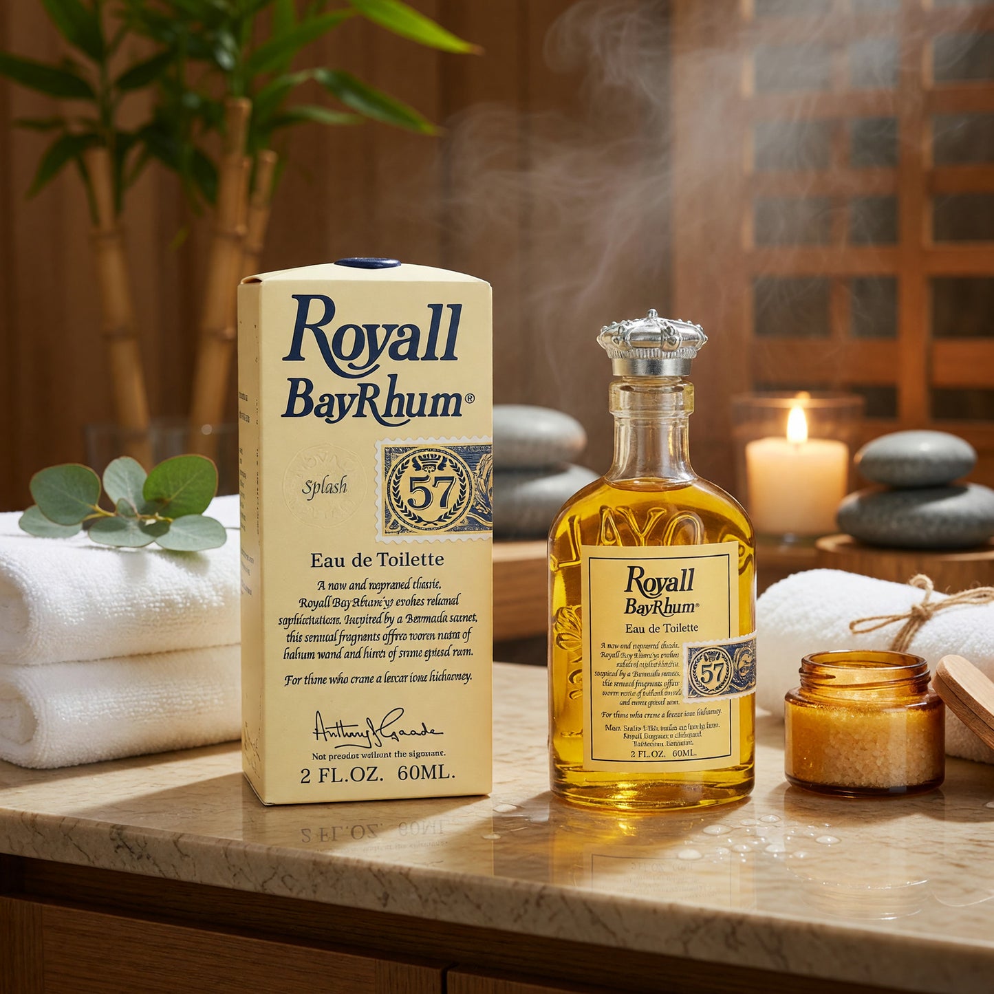 Royall BayRhum by Royall Fragrances, 2oz All Purpose Lotion Splash men
