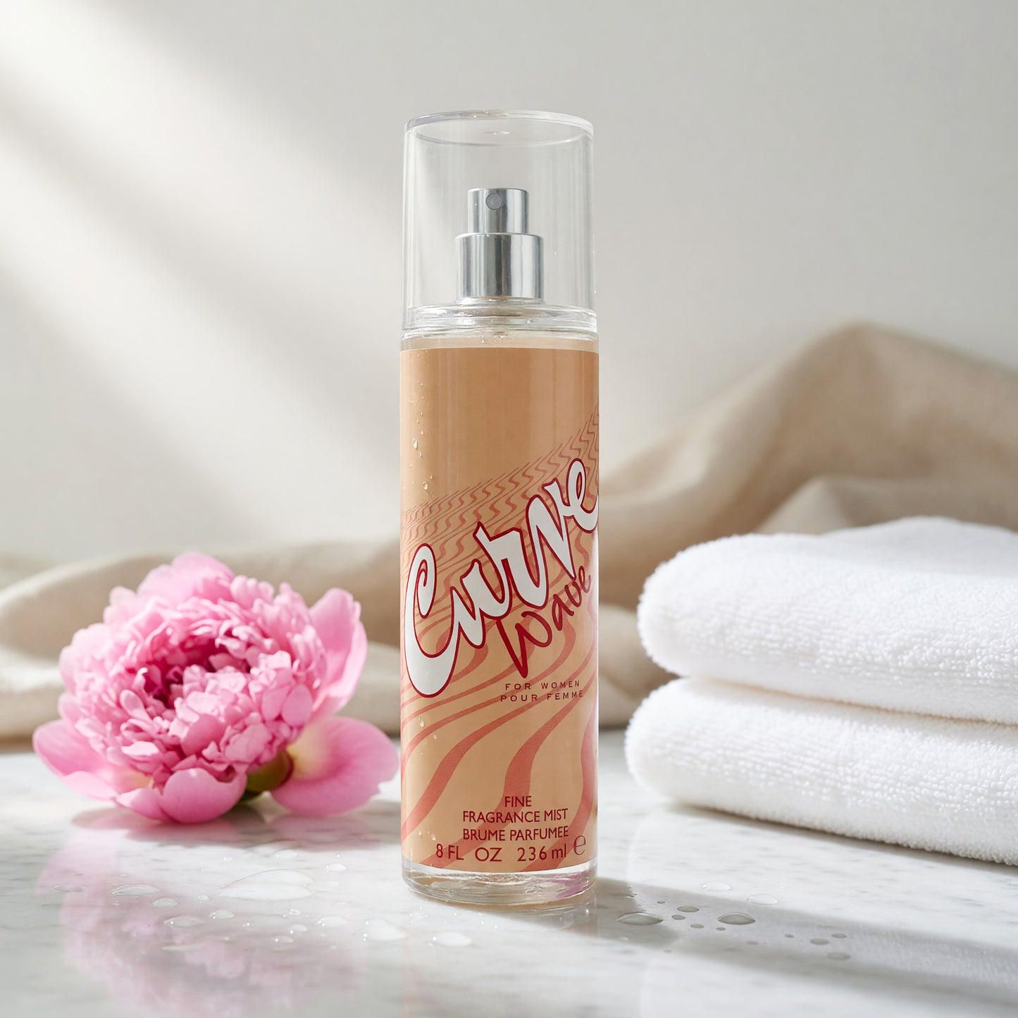 Curve Wave by Liz Claiborne, 8 oz Body Mist for Women