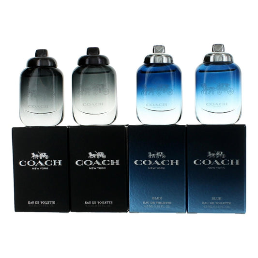 Coach by Coach, 4 Piece Variety Gift Set for Men