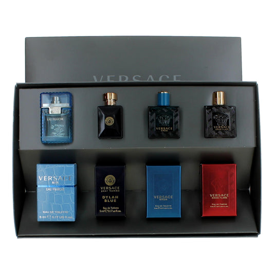 Versace by Versace, 4 Piece Mini Variety Set for Men
