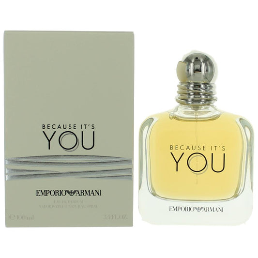 Because It's You by Emporio Armani, 3.4 oz EDP Spray for Women