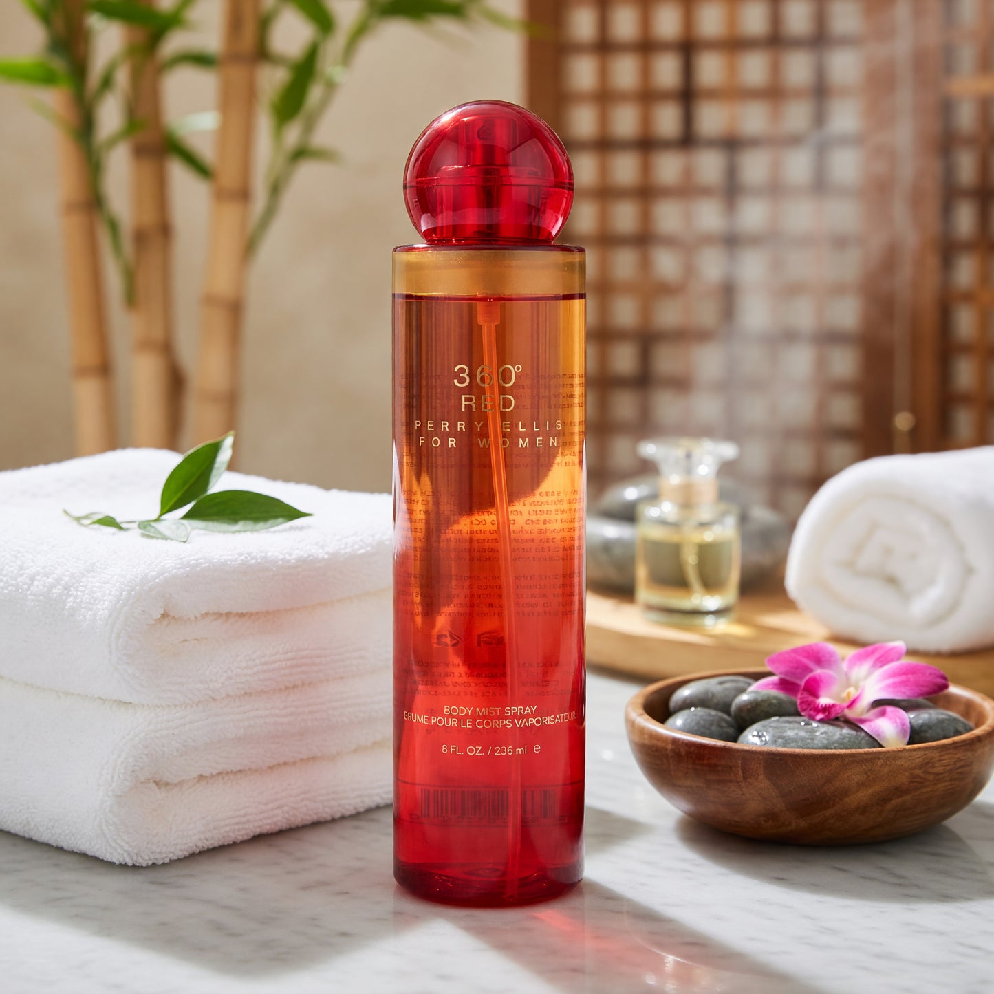 Perry Ellis 360 Red by Perry Ellis, 8 oz Body Mist for Women