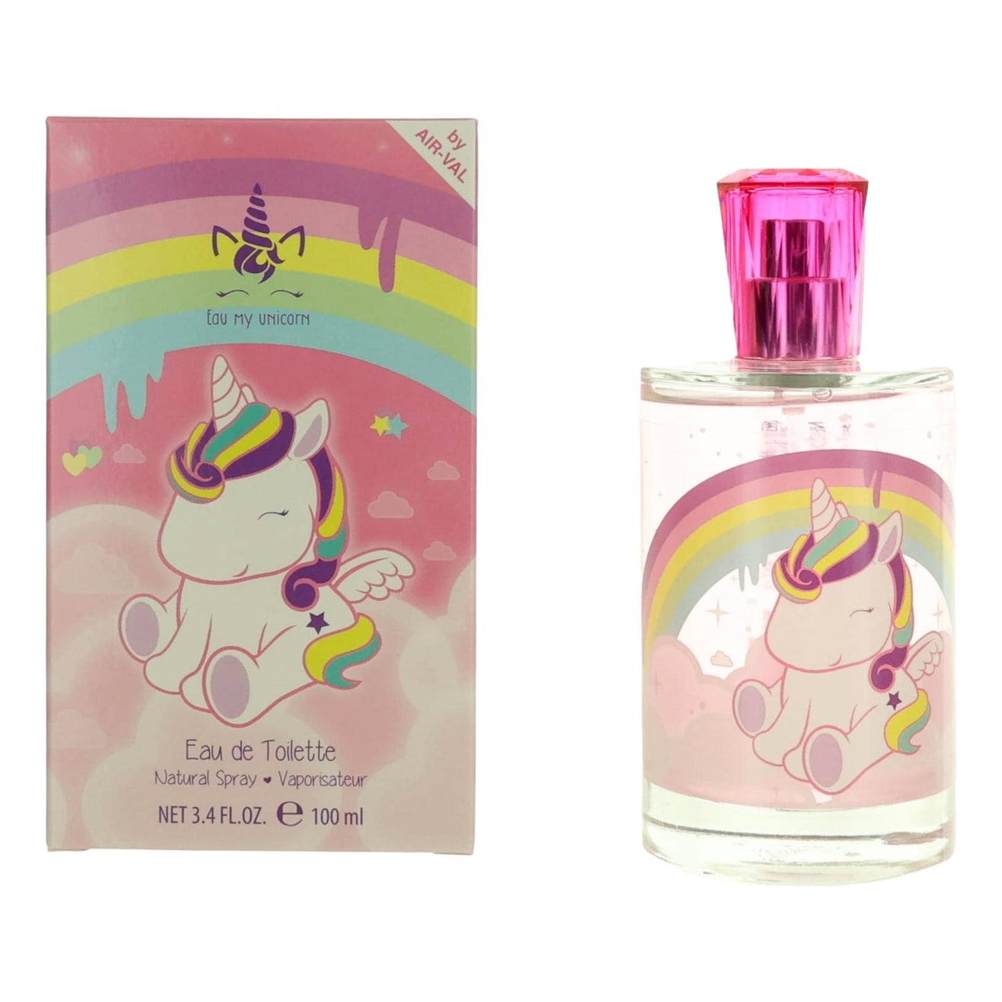 Eau My Unicorn by Air-Val International, 3.4 oz EDT Spray for Girls