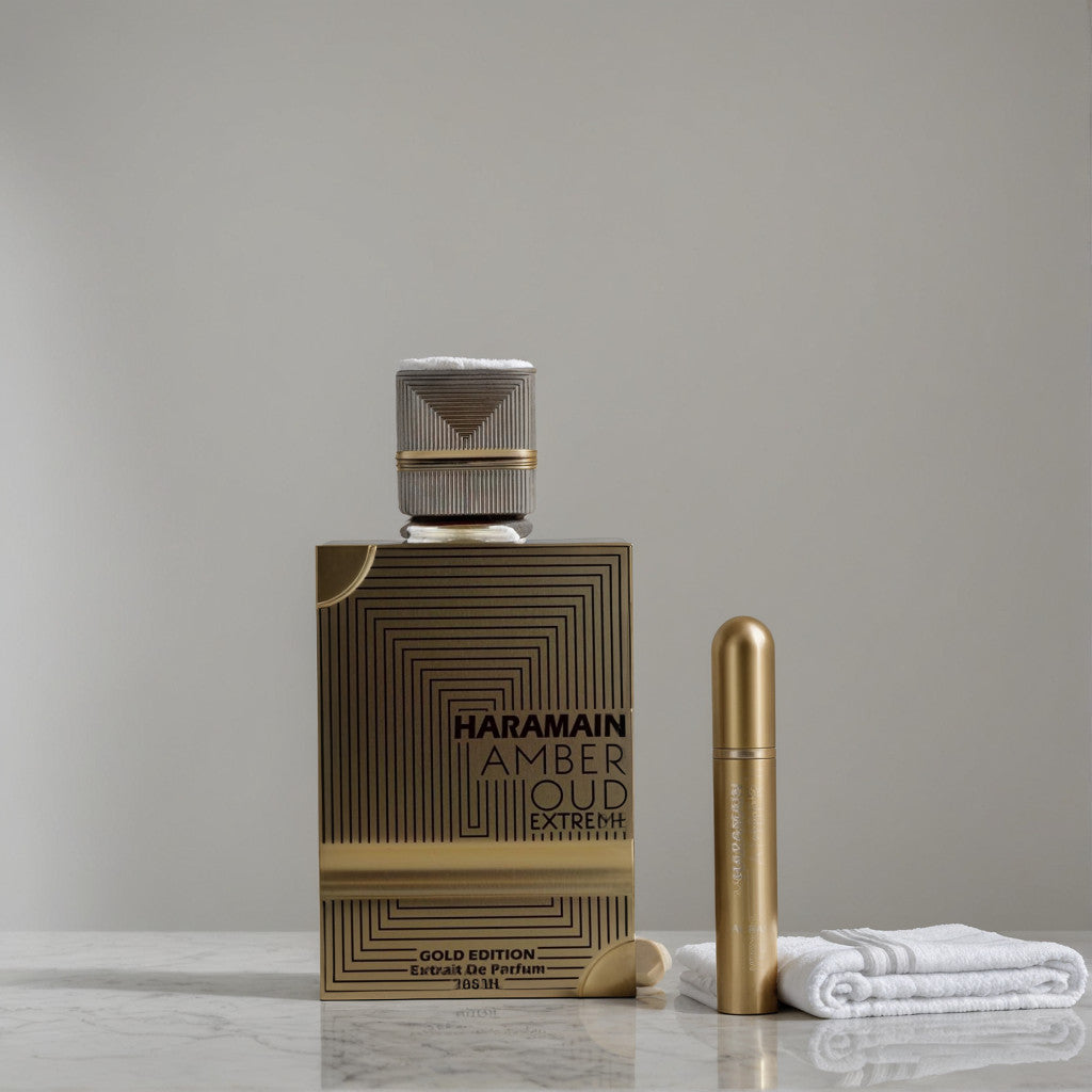 Amber Oud Extreme Gold Edition, 6.7oz Extrait de Parfum for Unisex