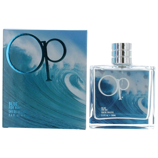 OP Blue For Him by Ocean Pacific, 3.4 oz EDT Spray for Men
