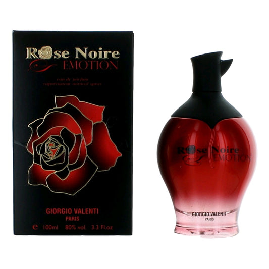 Rose Noire Emotion by Giorgio Valenti, 3.3 oz EDP Spray for Women