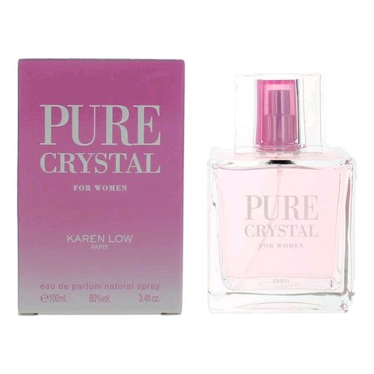 Pure Crystal by Karen Low, 3.4 oz EDP Spray for Women