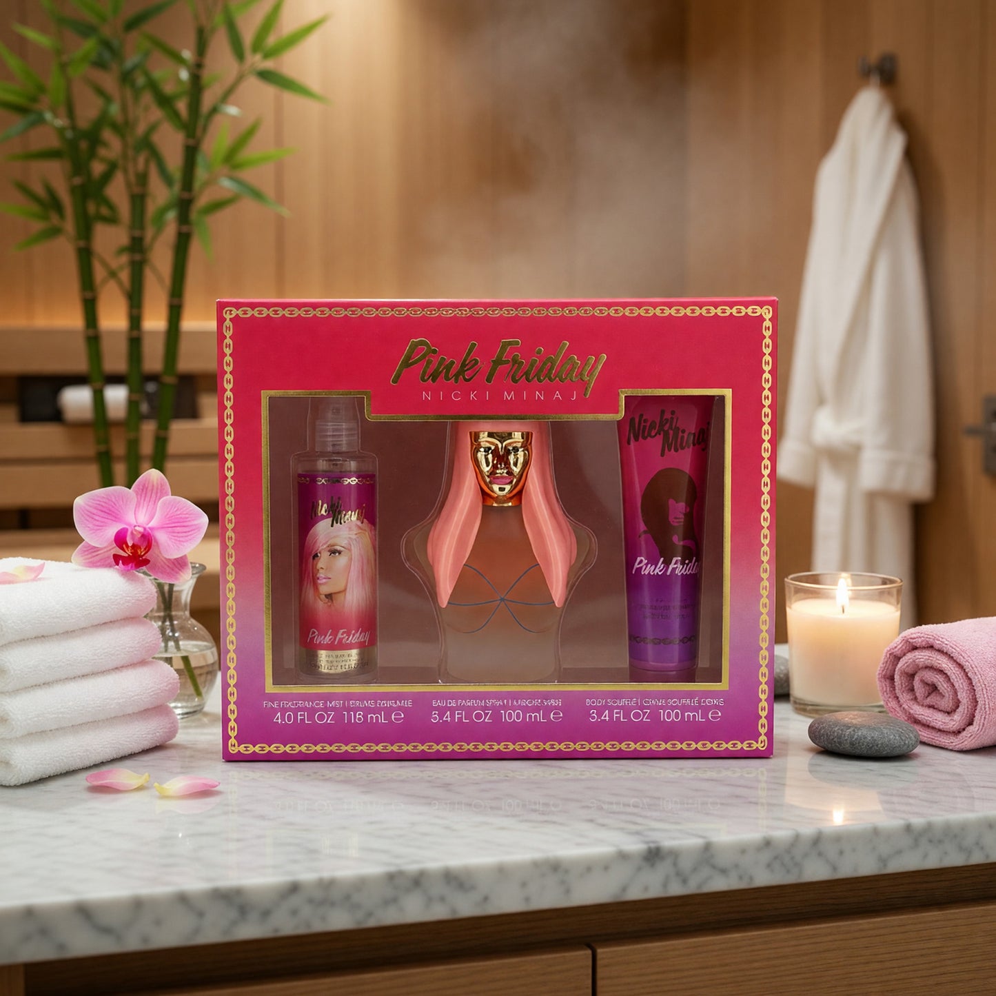 Pink Friday by Nicki Minaj, 3 Piece Gift Set for Women