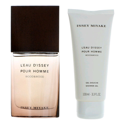 L'eau D'Issey Pour Homme Wood & Wood by Issey Miyake, 2 Piece Gift Set men
