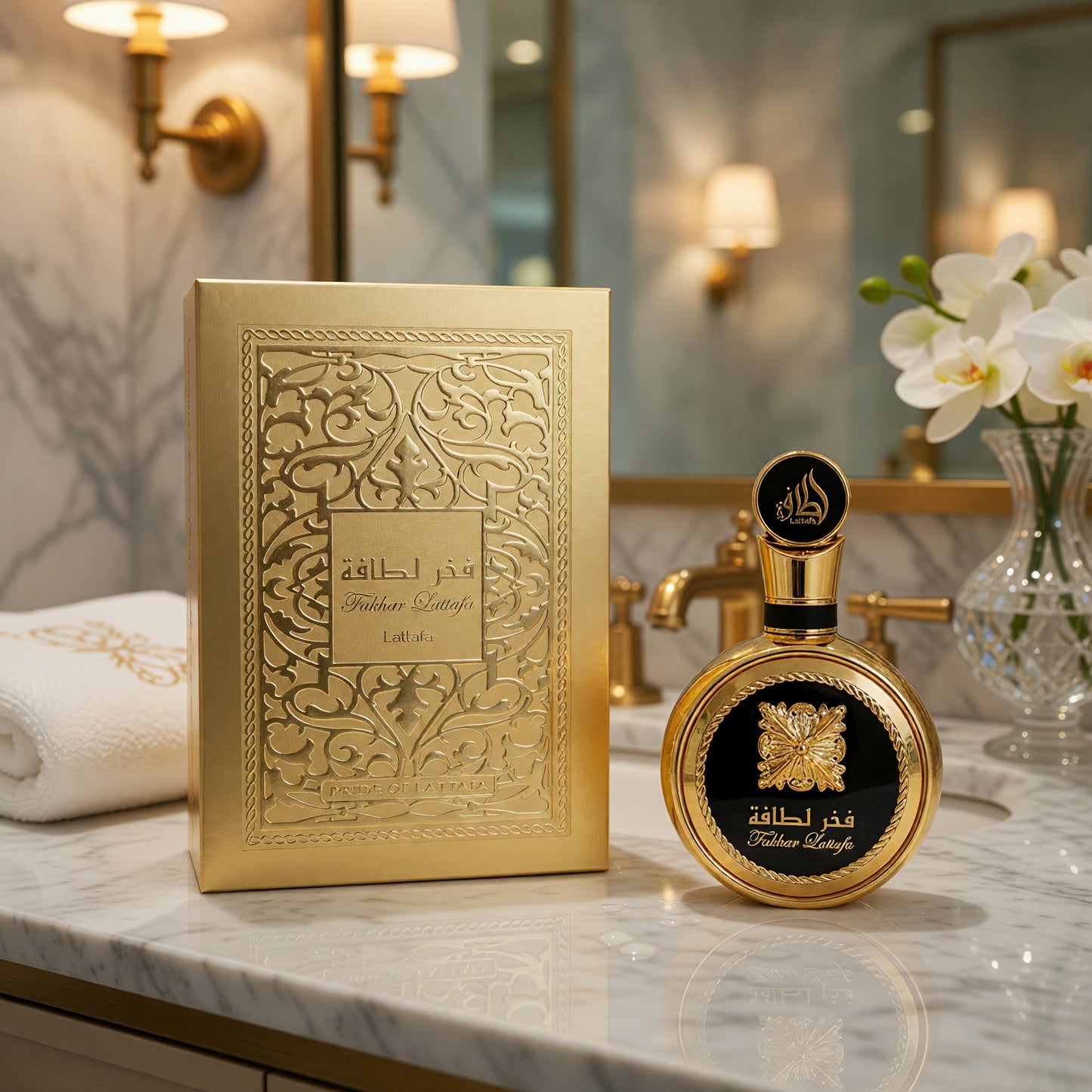 Fakhar Gold by Lattafa, 3.4 oz EDP Spray for Unisex