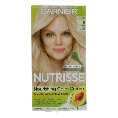 Garnier Hair Color Nutrisse Coloring Creme, Hair Color - White Chocolate 111 - White Chocolate 111