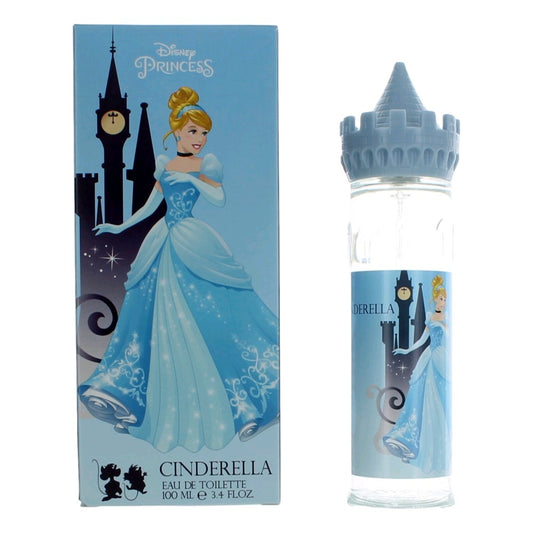 Disney Cinderella Castle by Disney Princess, 3.4oz EDT Spray for Girls