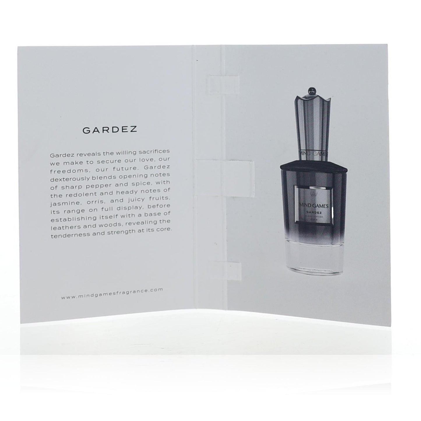 Gardez by Mind Games, 0.06 oz Extrait de Parfum for Unisex Sample