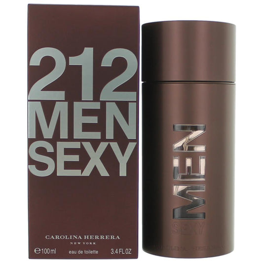 212 Sexy by Carolina Herrera, 3.4 oz EDT Spray for Men