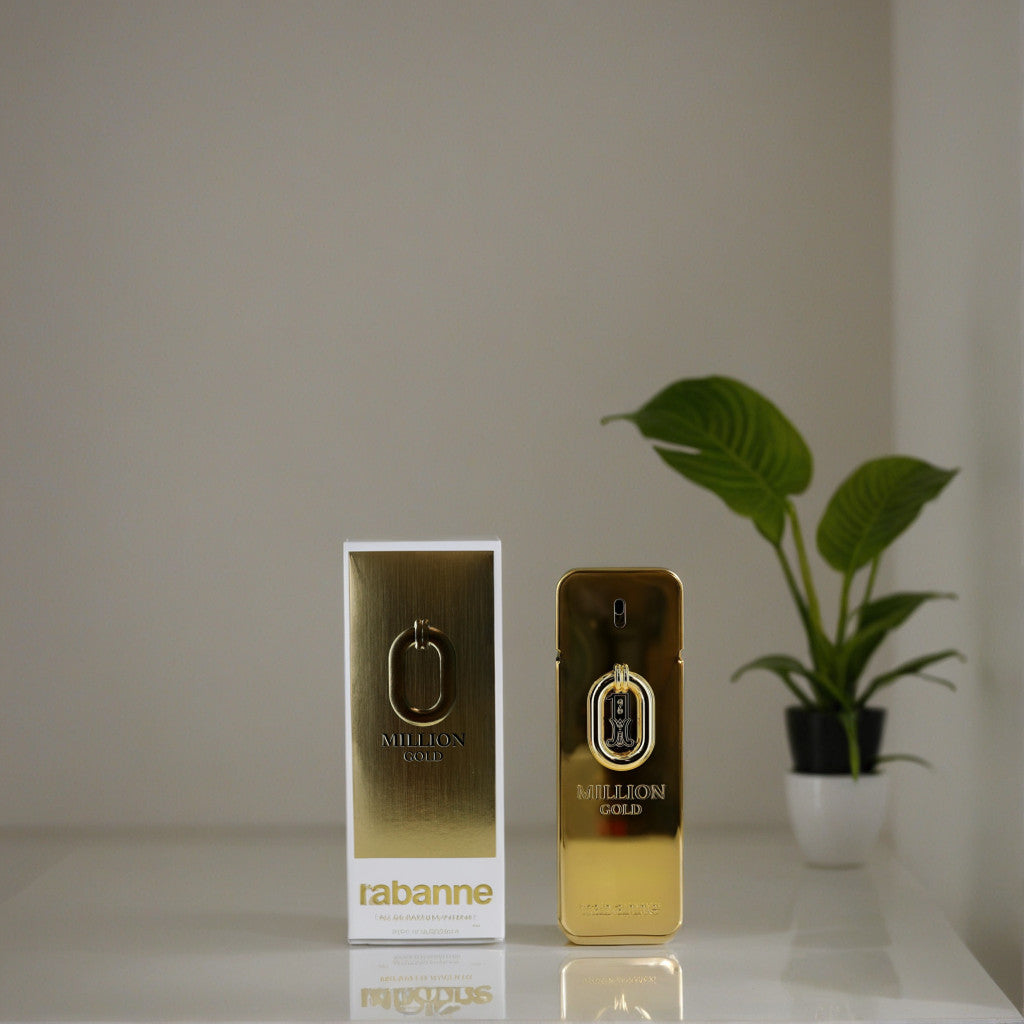 1 Million Gold by Paco Rabanne, 3.4 oz EDP Intense spray for Men