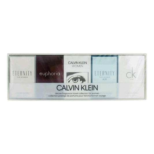 Calvin Klein by Calvin Klein, 5 Piece Deluxe Fragrance Travel Collection women